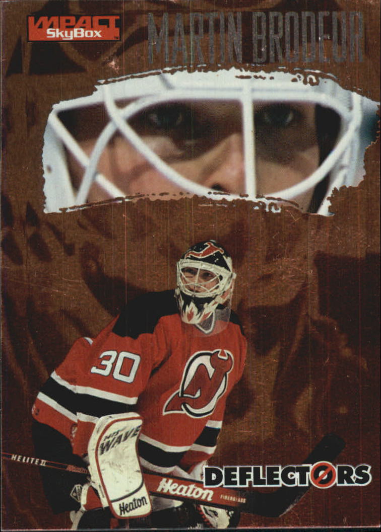 1995-96 SkyBox Impact Deflectors #11 Martin Brodeur