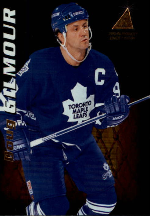 1995 96 Zenith 54 Doug Gilmour NM MT The Stadium Beckett Marketplace