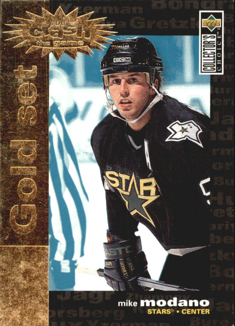 1995-96 Collector's Choice Crash the Game Gold Prize #C16 Mike Modano