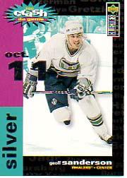 1995-96 Collector's Choice Crash the Game Silver Bonus #C22 Geoff Sanderson