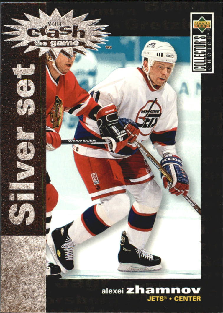 1995-96 Collector's Choice Crash the Game Silver Prize #C8 Alexei Zhamnov