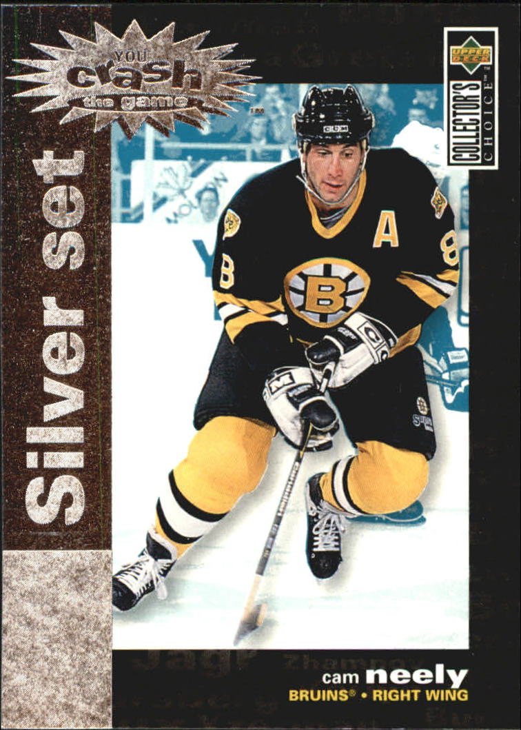 1995-96 Collector's Choice Crash the Game Silver Prize #C14 Cam Neely