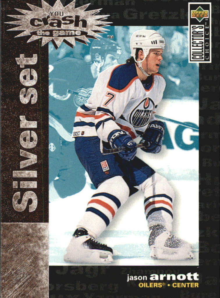 1995-96 Collector's Choice Crash the Game Silver Prize #C19 Jason Arnott