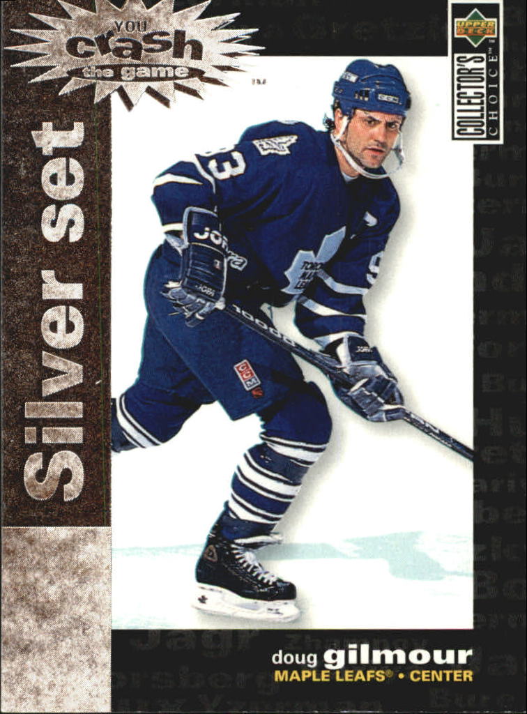 1995-96 Collector's Choice Crash the Game Silver Prize #C21 Doug Gilmour