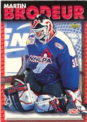 1995-96 Post Upper Deck #2 Martin Brodeur