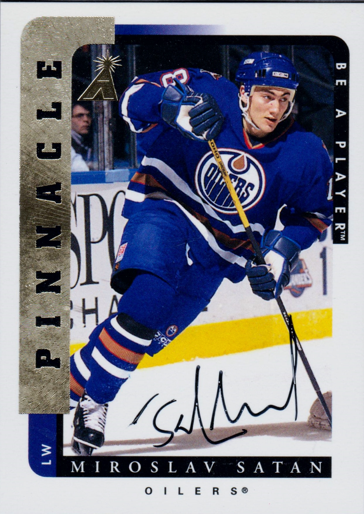 1996-97 Be A Player Autographs #39 Miroslav Satan