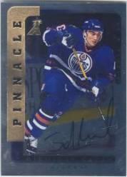 1996-97 Be A Player Autographs Silver #39 Miroslav Satan