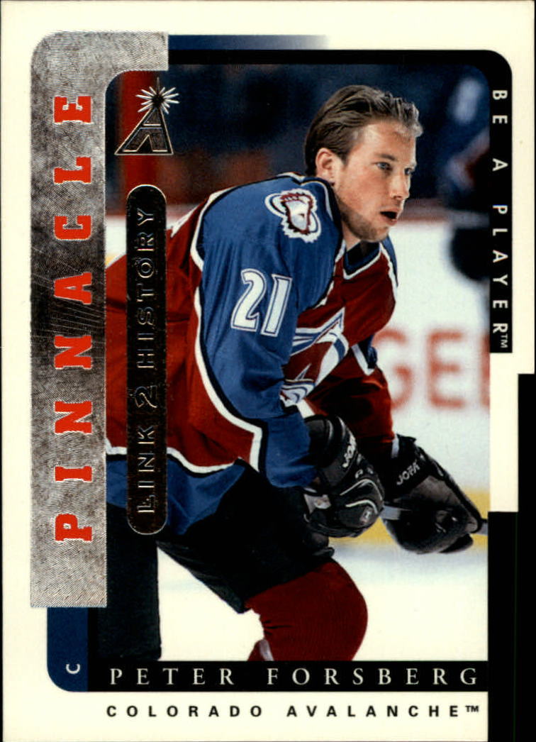 1996-97 Be A Player Link to History #2B Peter Forsberg