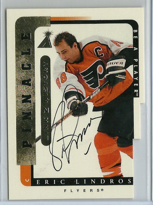 1996-97 Be A Player Link to History Autographs #7B Eric Lindros