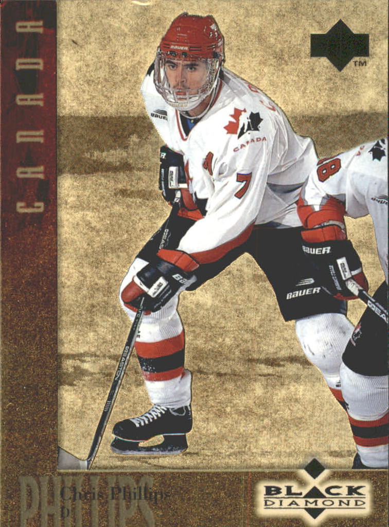 1996-97 Black Diamond Gold #57 Chris Phillips