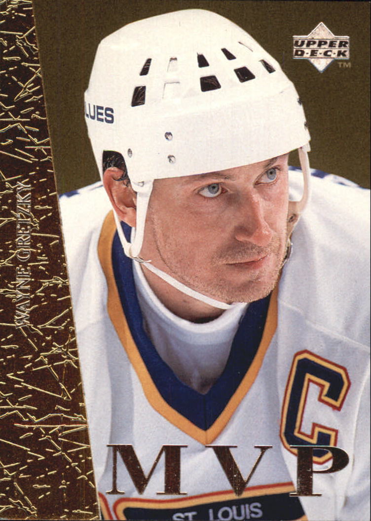 1996-97 Collector's Choice MVP Gold #UD1 Wayne Gretzky