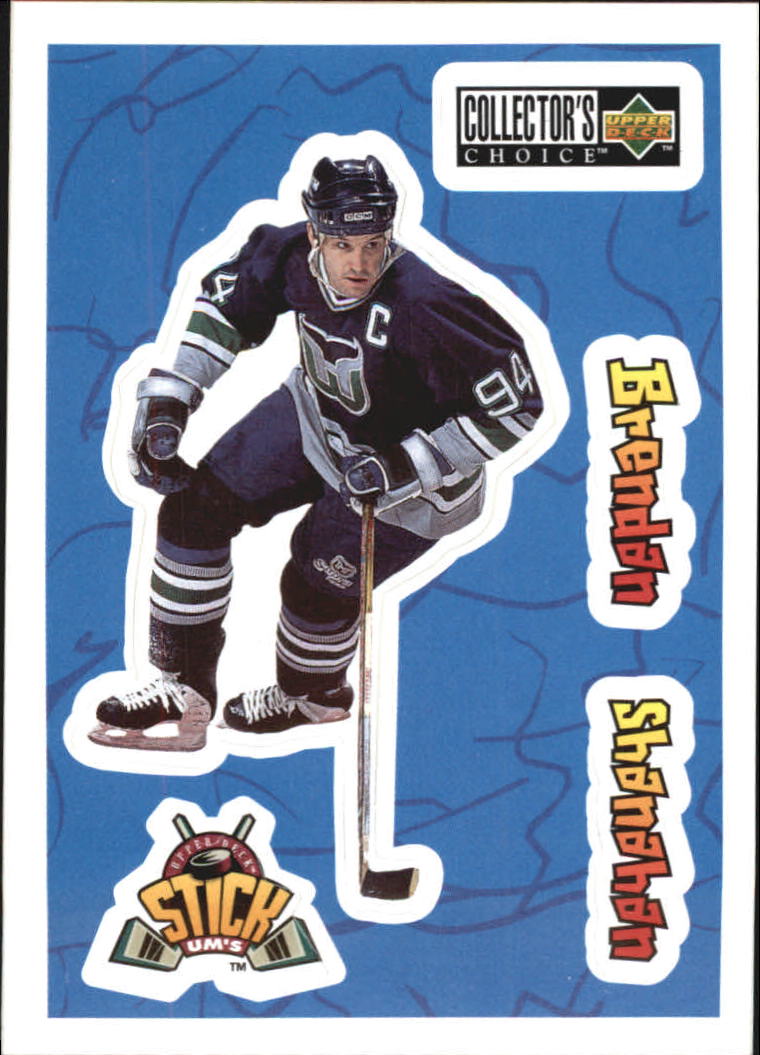 1996-97 Collector's Choice Stick'Ums #S12 Brendan Shanahan