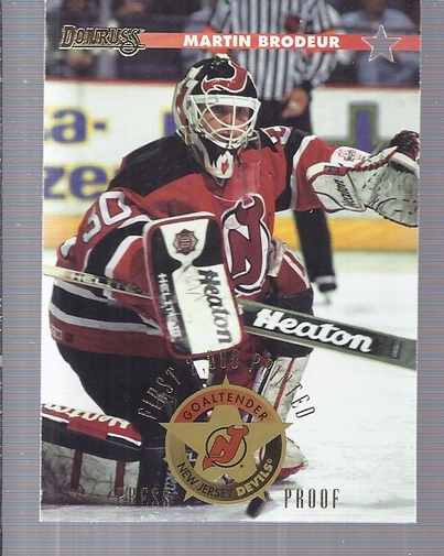 1996-97 Donruss Press Proofs #148 Martin Brodeur