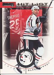 1996-97 Donruss Hit List #6 Chris Chelios
