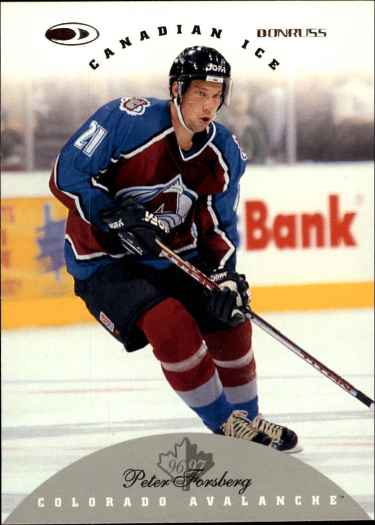 1996-97 Donruss Canadian Ice #6 Peter Forsberg