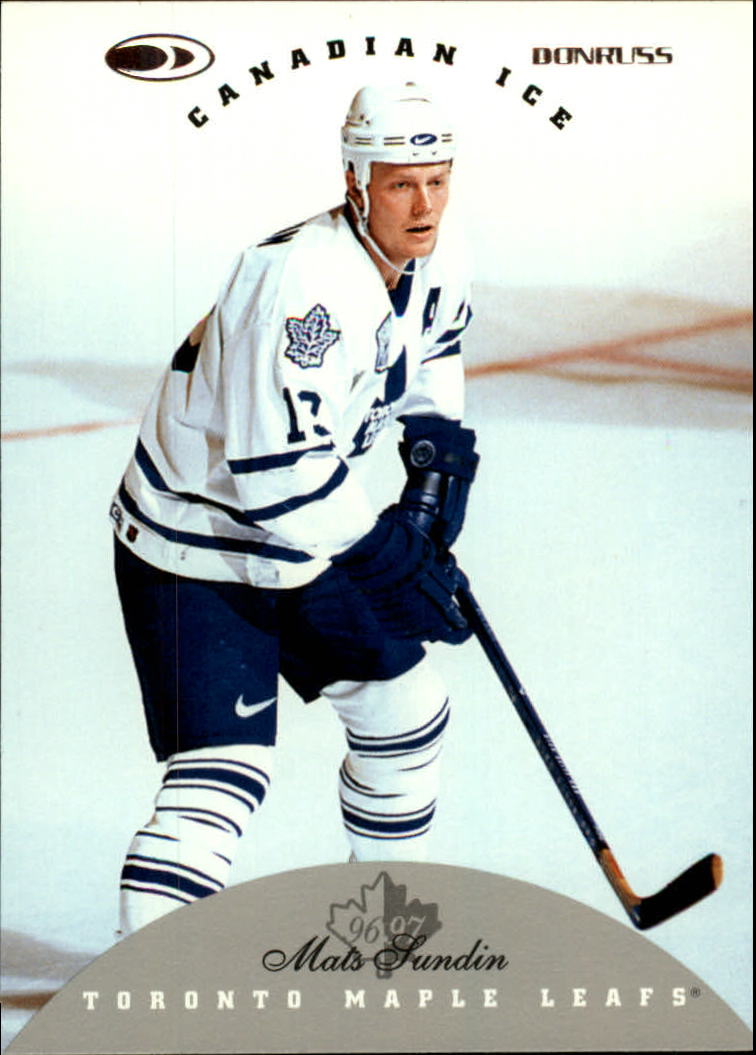 1996-97 Donruss Canadian Ice #12 Mats Sundin