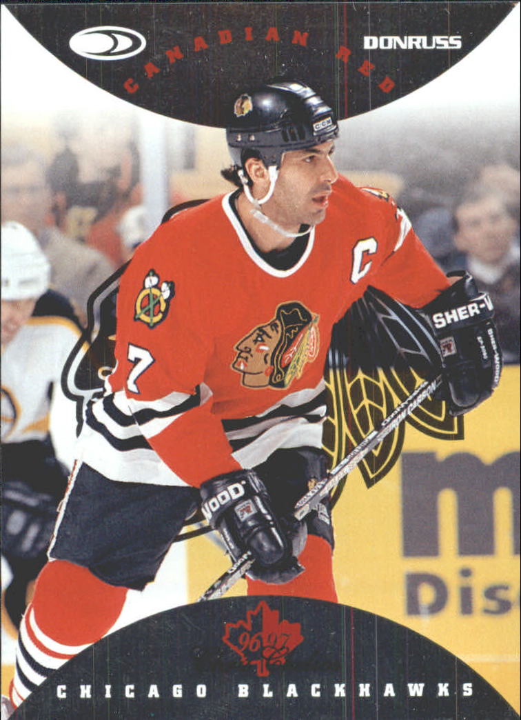1996-97 Donruss Canadian Ice Red Press Proofs #56 Chris Chelios