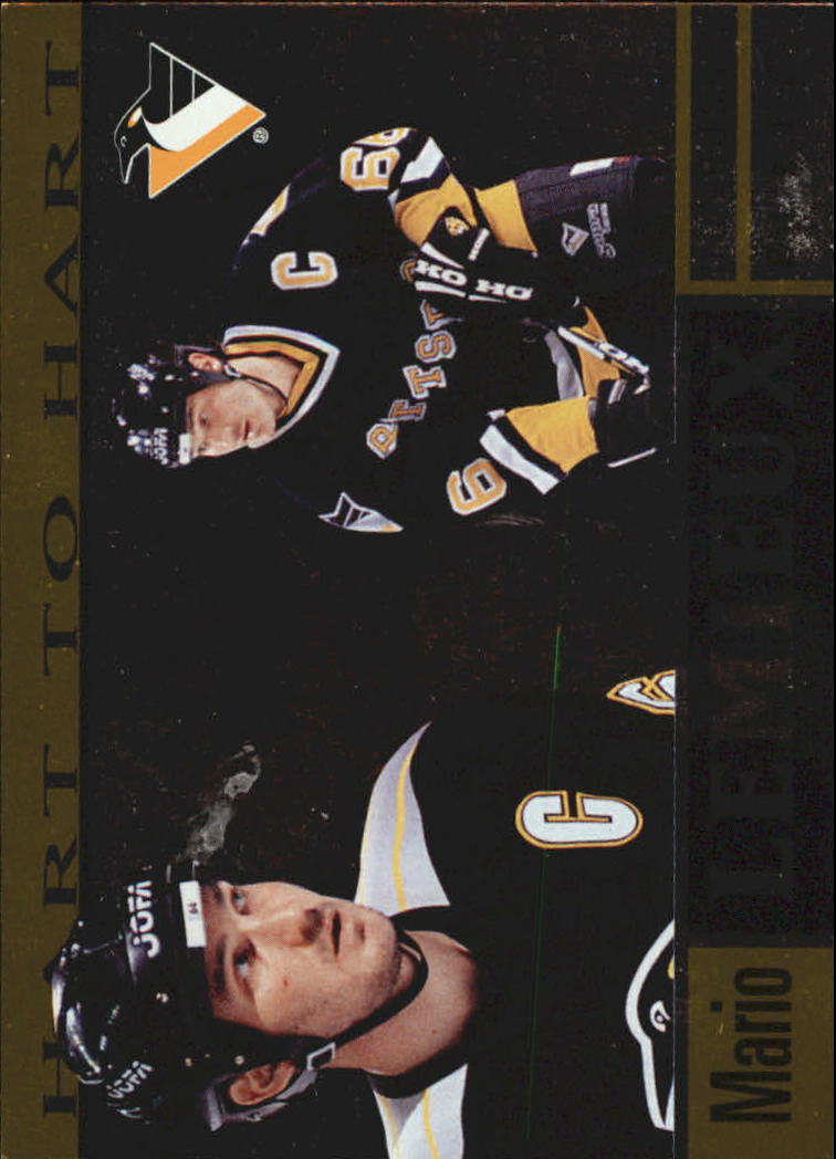 1996-97 Donruss Elite Hart to Hart #ML1 Mario Lemieux