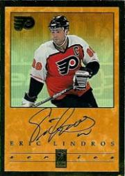 1996-97 Donruss Elite Hart to Hart #EL1A Eric Lindros AU/188