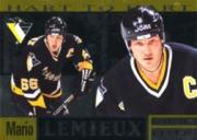 1996-97 Donruss Elite Hart to Hart #ML1A Mario Lemieux AU/166