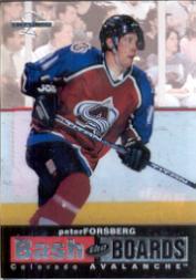 1996-97 Leaf Limited Bash The Boards #8 Peter Forsberg