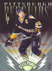 1996-97 Leaf Preferred Steel Power #2 Mario Lemieux