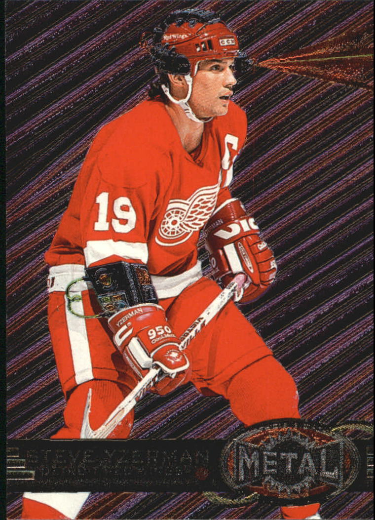 1996-97 Metal Universe #51 Steve Yzerman