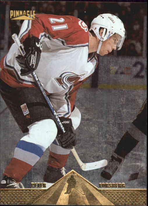 1996-97 Pinnacle Foil #78 Peter Forsberg