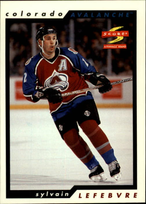 1996-97 Score #226 Sylvain Lefebvre