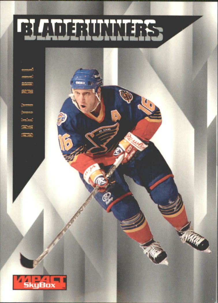 1996-97 SkyBox Impact BladeRunners #8 Brett Hull