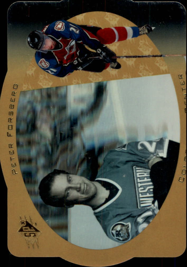 1996-97 SPx Gold #8 Peter Forsberg