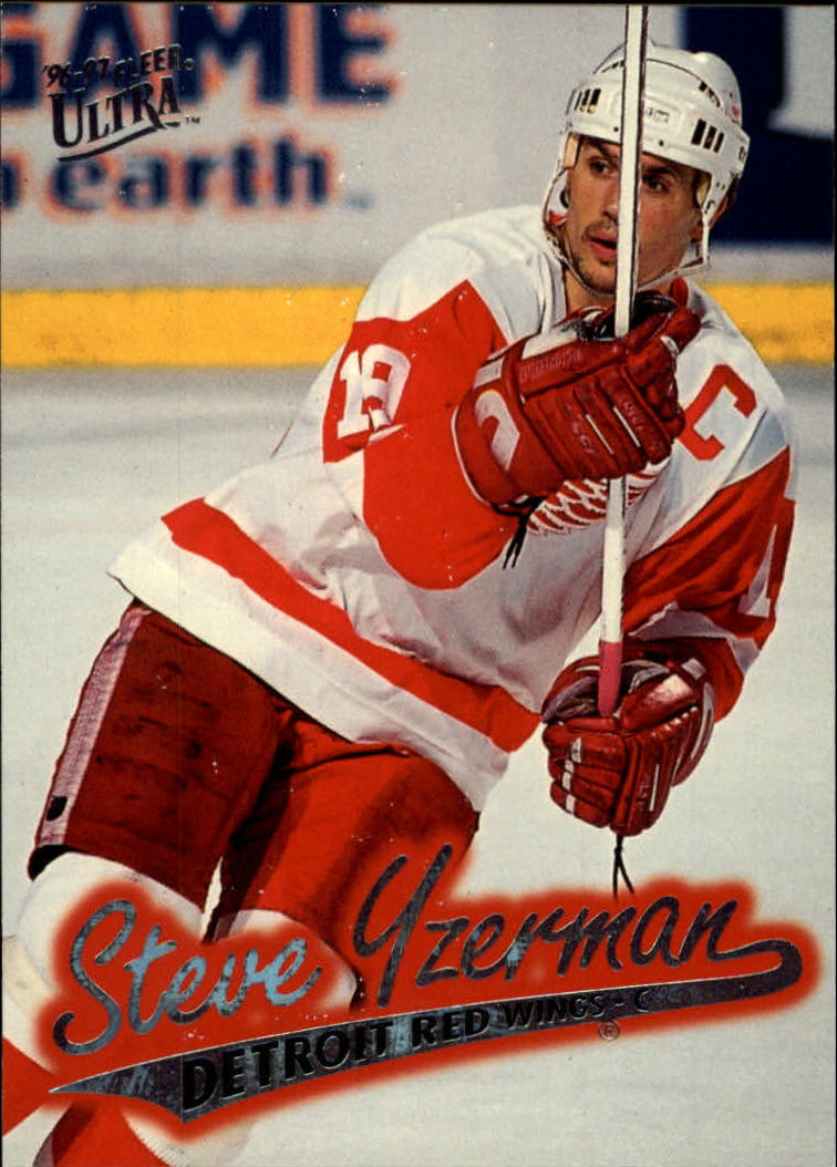 1996-97 Ultra #56 Steve Yzerman