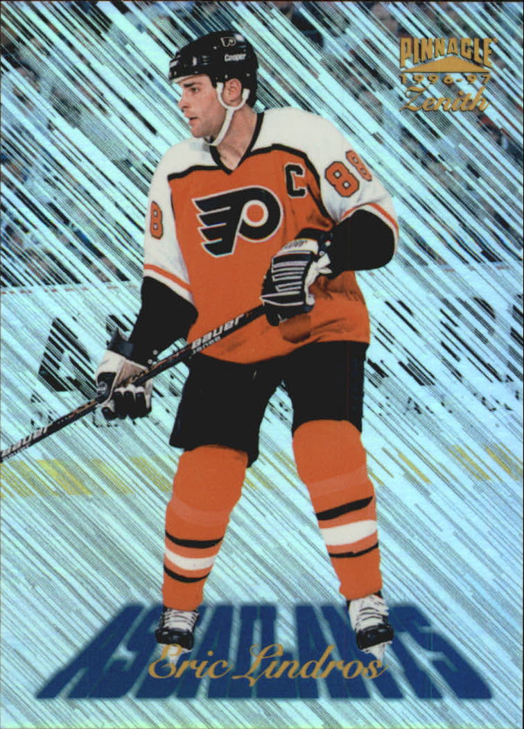 1996-97 zenith assailants #8 eric lindros