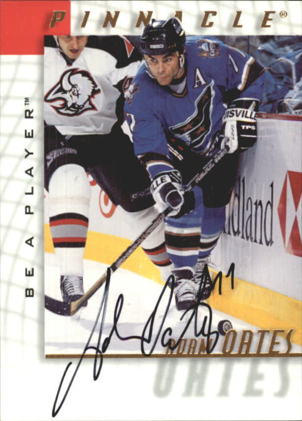 1997-98 Be A Player Autographs #5 Adam Oates