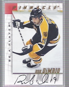 1997-98 Be A Player Autographs #6 Rob DiMaio