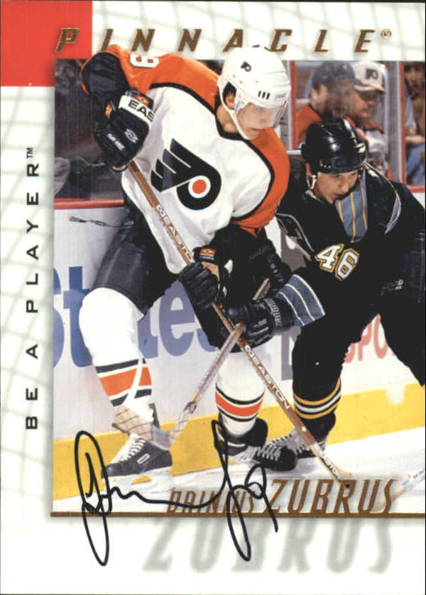 1997-98 Be A Player Autographs #26 Dainius Zubrus