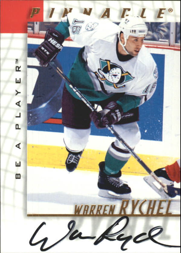 1997-98 Be A Player Autographs #32 Warren Rychel