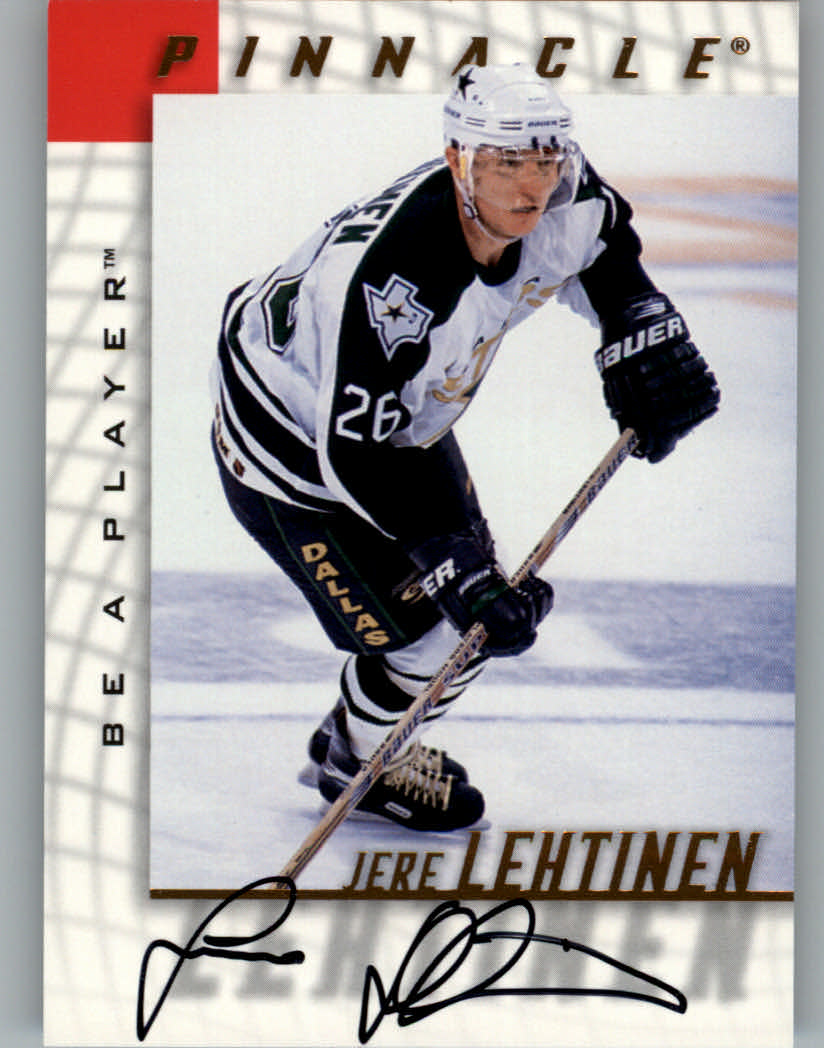 1997-98 Be A Player Autographs #123 Jere Lehtinen