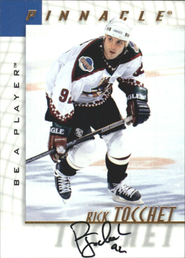 1997-98 Be A Player Autographs #127 Rick Tocchet