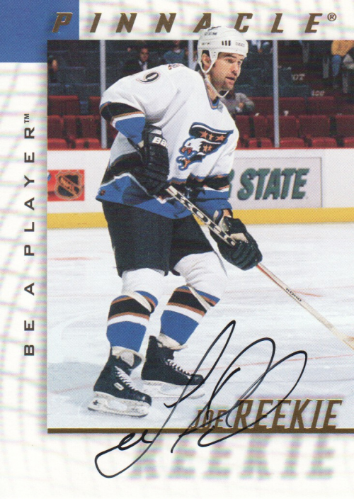 1997-98 Be A Player Autographs #136 Joe Reekie