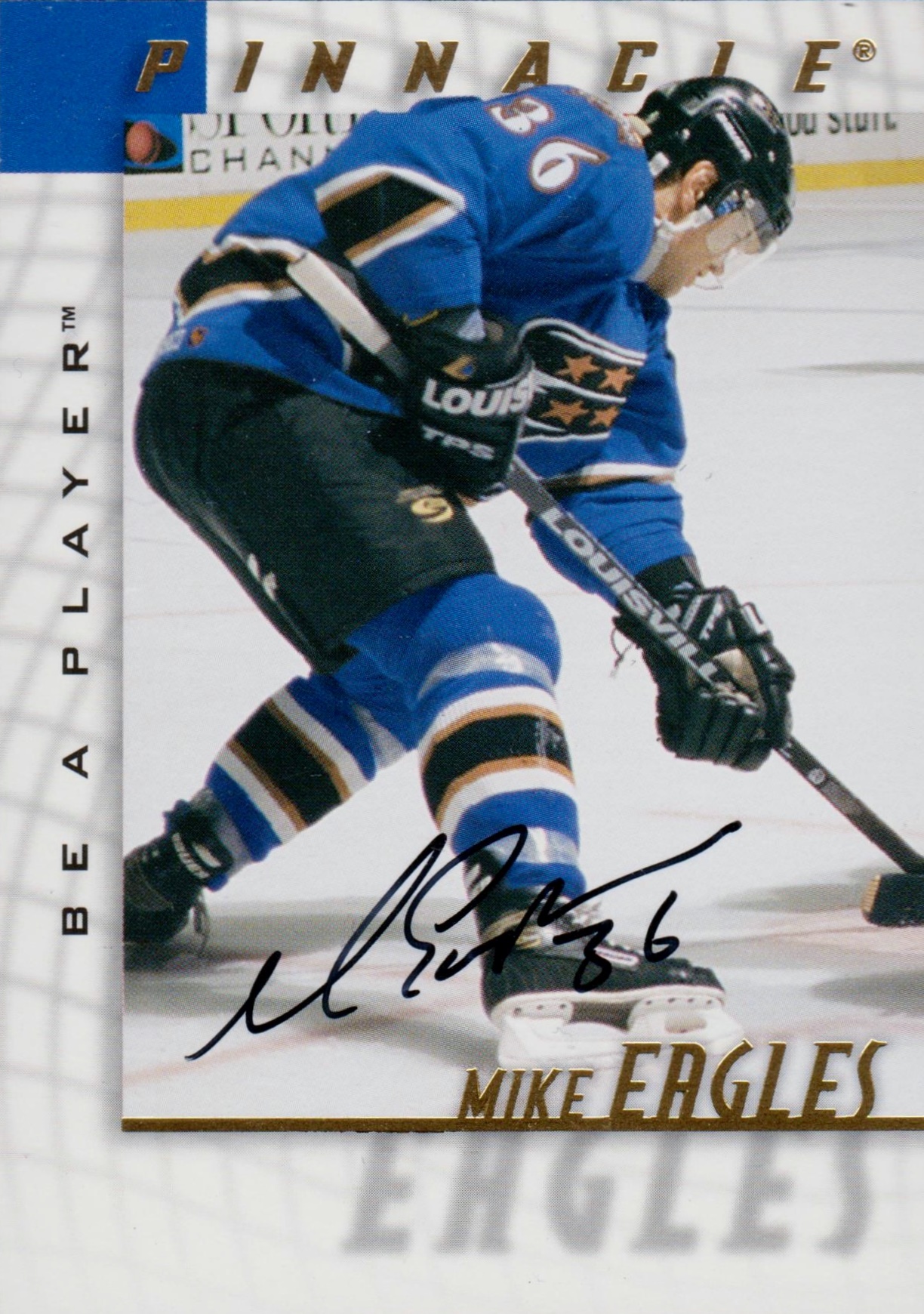 1997-98 Be A Player Autographs #149 Mike Eagles