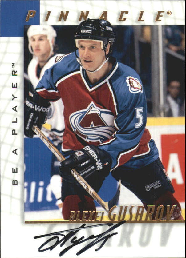 1997-98 Be A Player Autographs #196 Alexei Gusarov