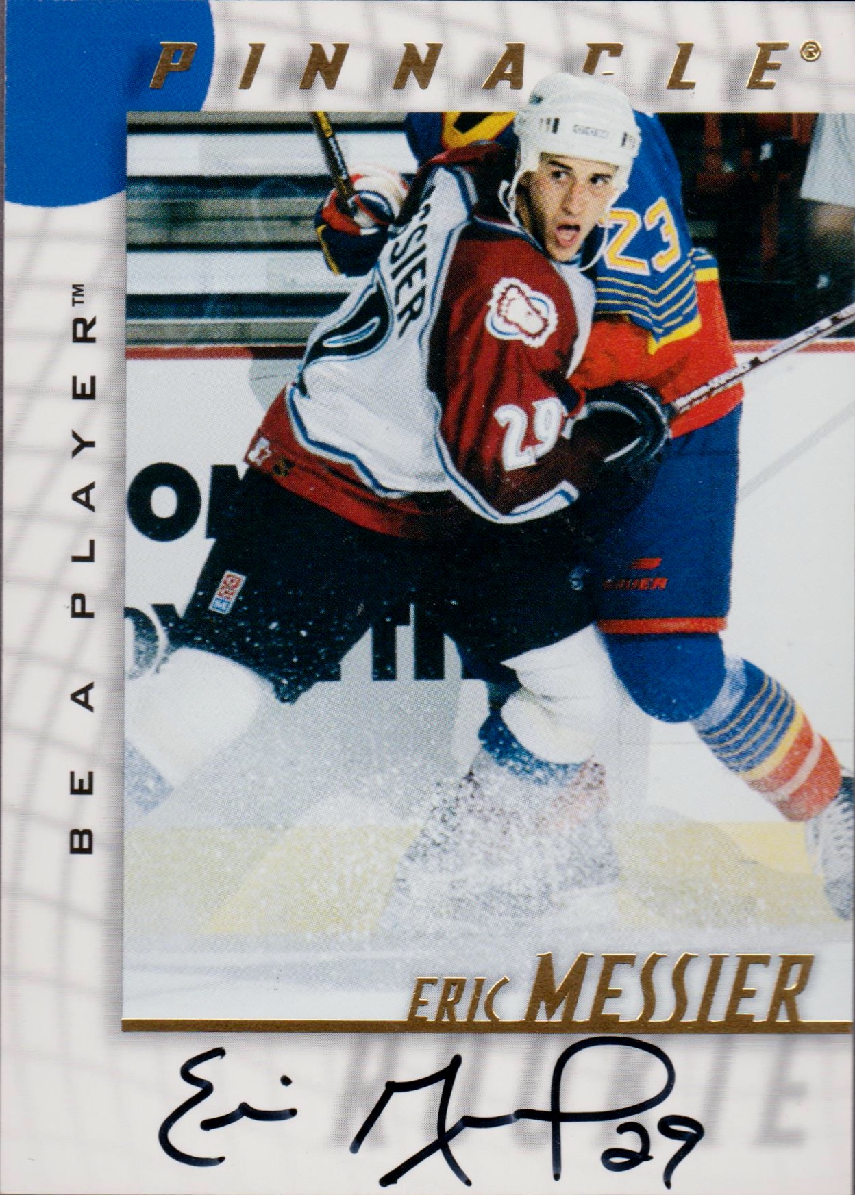 1997-98 Be A Player Autographs #204 Eric Messier