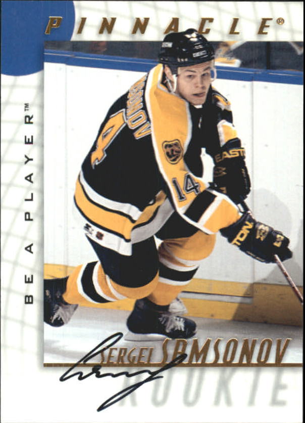 1997-98 Be A Player Autographs #220 Sergei Samsonov