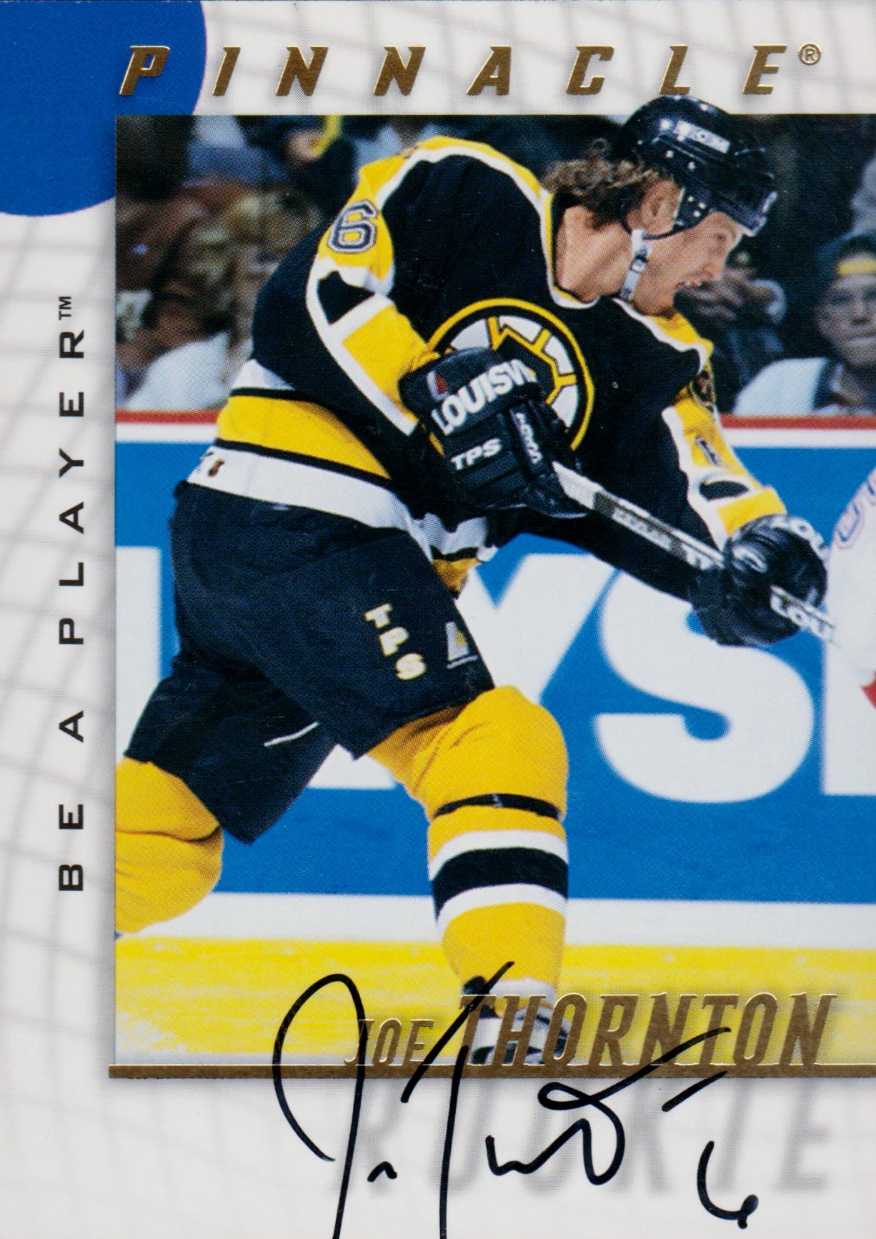 1997-98 Be A Player Autographs #232 Joe Thornton