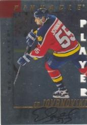 1997-98 Be A Player Autographs Die Cut #21 Ed Jovanovski