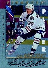 1997-98 Be A Player Autographs Die Cut #72 Todd Marchant