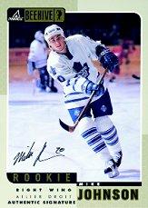 1997-98 Beehive Authentic Autographs #54 Mike Johnson