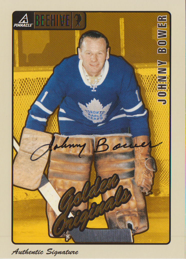 1997-98 Beehive Golden Originals Autographs #57 Johnny Bower