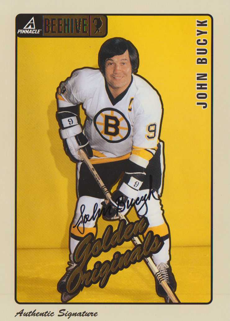 1997-98 Beehive Golden Originals Autographs #58 John Bucyk